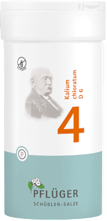 BIOCHEMIE PFLÜGER Nr. 4 Kalium chloratum D 6 Biochemie Pflüger