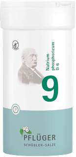 PFLÜGER Nr. 9 Natrium phosphoricum D 6 Tabletten Biochemie Pflüger