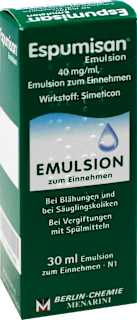 Espumisan Emulsion  40 mg/ml Simeticon Espumisan