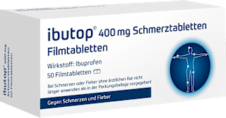 ibutop 400 mg Ibuprofen Schmerztabletten Filmtabletten ibutop