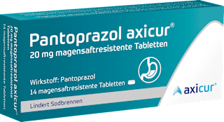 Pantoprazol axicur  20 mg magensaftresistente Tabletten axicur