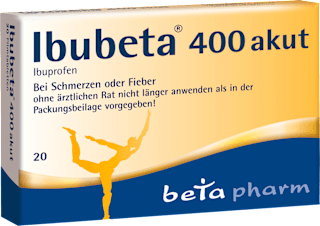 betapharm Ibubeta 400 akut 400 mg Filmtabletten betapharm