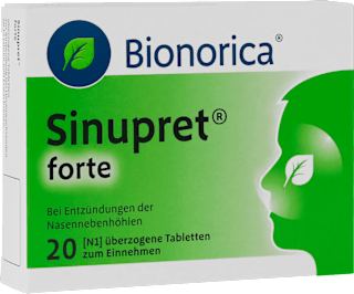 Sinupret forte überzogene Tabletten Sinupret