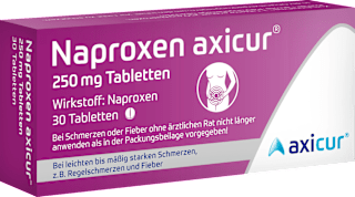 Naproxen axicur 250 mg Tabletten Naproxen axicur