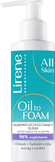 Olejek głęboko oczyszczający zmieniający się w piankę Lirene