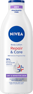 Losjon za telo Repair & Care, brez parfumov NIVEA