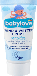 Krema za zaščito dojenčkove kože pred vremenskimi vplivi Wind & Wetter Senstitive babylove