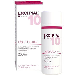 Excipial U10 Lipolotio Körperlotion 10% Urea für sehr trockene und juckende Haut EXCIPIAL