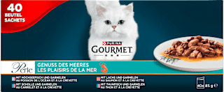 Nassfutter Katze Genuss des Meeres  Purina Gourmet