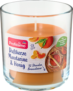 Duftkerze im Glas Mandarine & Honig Profissimo