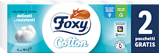 Fazzoletti Cotton 4 veli Foxy