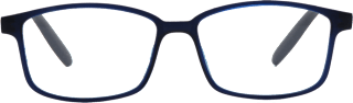 Očala za branje, dioptrija: +3,00, modro-črna visiomax