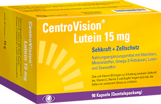 CentroVision Lutein 15 mg Kapseln 90 St CentroVision