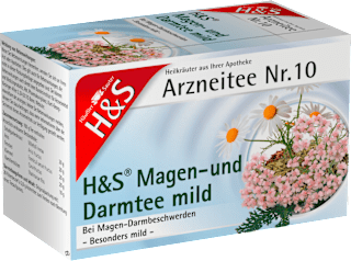 H&S Magen- und Darmtee mild 20 Beutel H&S