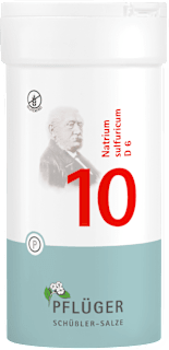 Biochemie Pflüger Nr. 10 Natrium  sulfuricum D 6 Tabletten Biochemie Pflüger
