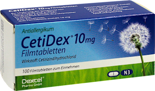 CetiDex 10 mg  Cetirizindihydrochlorid Filmtabletten CetiDex