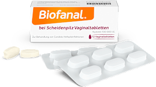 Biofanal Vaginaltabletten 100 000 I.E.Nystatin Biofanal
