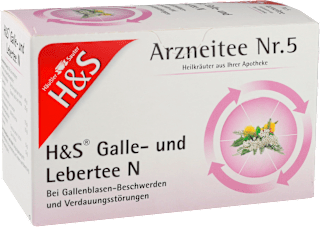 H&S Galle- und Lebertee N 20 Beutel H&S