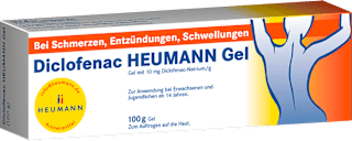 Diclofenac HEUMANN Gel mit 10 mg Diclofenac-Natrium/g HEUMANN