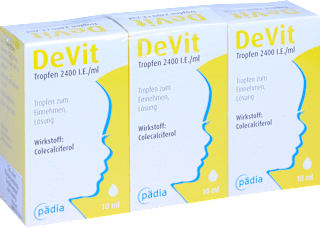 DeVit Tropfen 2400 I.E./ml Tropfen zur Einnahme, Lösung (3x10 ml) DeVit&nbsp;