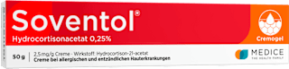 Soventol Hydrocortisonacetat 0,25 % Creme Soventol