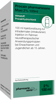Procain pharmarissano 2% Maxi Injektionslösung pharmaris sano