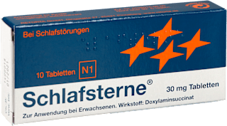 Schlafsterne 30 mg Doxylaminsuccinat Tabletten Schlafsterne