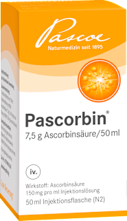 Pascorbin 7,5 g Ascorbinsäure pro 50 ml Injektionslösung Pascorbin