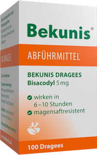 Bekunis DRAGEES Bisacodyl 5 mg magensaftresistente Tabletten Bekunis