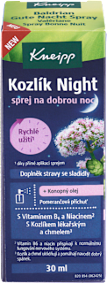 sprej na dobrou noc Kozlík Night Kneipp