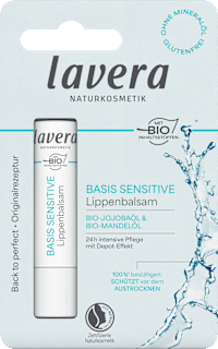 Lippenbalsam Basis Sensitiv lavera NATURKOSMETIK