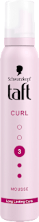 Schaumfestiger Curl Mousse Schwarzkopf taft