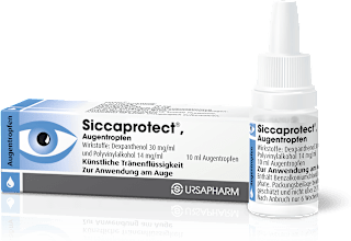 Siccaprotect Augentropfen Künstliche Tränenflüssigkeit Zur Anwendung am Auge Siccaprotect