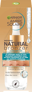 Selbstbräuner Konzentrat Gesicht Natural Bronzer Garnier Ambre Solaire