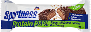 proteinová tyčinka s příchutí slaného karamelu Sportness