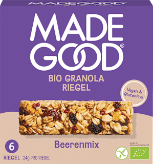 Müsliriegel, Granola gemischte Früchte (6 Stück) Made Good