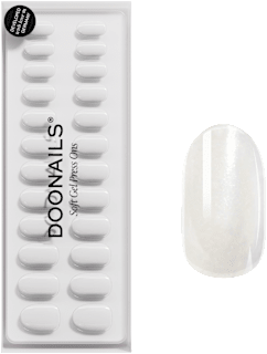 The Clean Girl Edition Künstliche Nägel Press Ons Medium Round Milkshake Doonails
