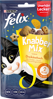 Katzenleckerli Knabber Mix Dreikäsehoch Felix