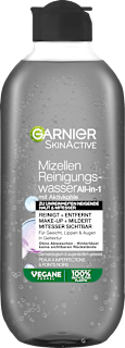 Mizellen Reinigungswasser All-in-1 mit Aktivkohle Garnier Skin Active