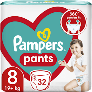 Pelene-gaćice vel. 8 (19+ kg) Pampers