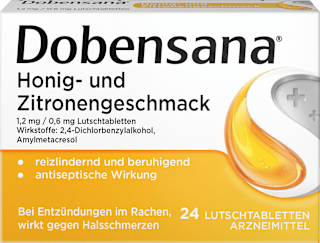 Honig- und Zitronengeschmack Lutschtabletten  Dobensana