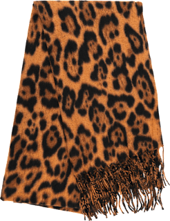Zimski šal – leopard uzorak toplo & meko