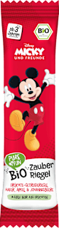 Bio voćna pločica - Micky i prijatelji, 3 god.+, zob, jabuka i crni ribizl PURE & FUN