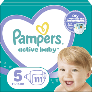 active baby pelene vel. 5 (11 - 16 kg) Pampers