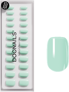 Künstliche Nägel Press Ons Short Square Cute Cucumber Doonails