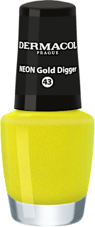 Lac de unghii Neon 43 Gold Digger Dermacol