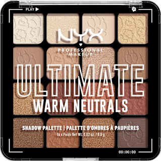 Палитра сенки за очи Ultimate 05W Warm Neutrals NYX PROFESSIONAL MAKEUP