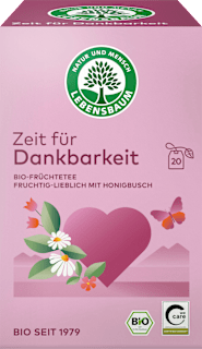 Früchtetee "Zeit für Dankbarkeit" (20 Beutel) LEBENSBAUM