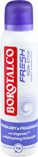 FRESH NON-STOP dezodorans u spreju Borotalco