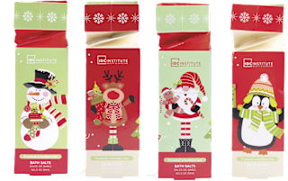 Poklon-paket sol za kupanje Christmas, više vrsta IDC INSTITUTE